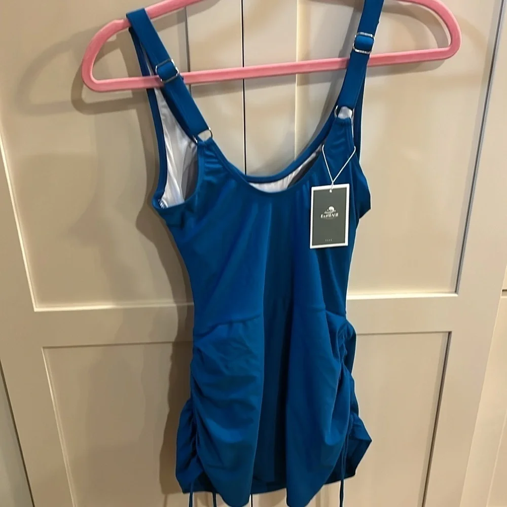 EoMENIE Blue One-Piece Swimsuit NWT